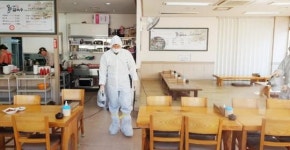광주시 동구, 관내 식당 민·관 합동 방역소독