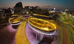 대전시, 대전천 커플브리지 완공