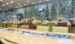 경기도청 북부청사, 구내식당 칸막이 설치