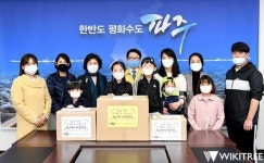 파주시 운정2동 산내마을10단지 아파트 입주민, 마스크 나눔 캠페인 전개