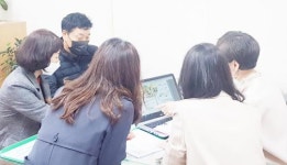 광주 지산중학교, 동부 원격수업 연구시범학교 운영
