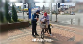 익산 경찰, “노인보행자 안전 지켜요”