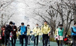 [포토]광주시 북구, 코로나19 지역사회 확산 방지 방역 활동