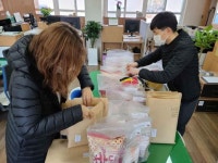 화북중학교 담임선생님들, 2차학습꾸러미 들고 가가호호 아이들 찾아!