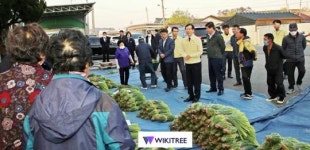 송귀근 고흥군수, 마늘재배 농가 현장 찾아 격려