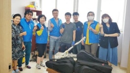한끼나눔 봉사단, 순천시 인제지역아동센터에 ‘에어컨’기증