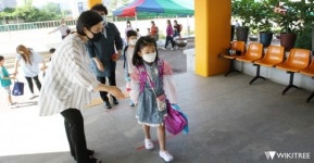 [포토] 김제검산초등학교, 입학을 축하합니다