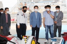 김영록 전남지사, ‘슈퍼레이스 개막전’ 방역상황 점검
