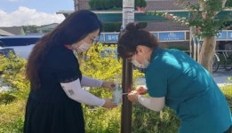 무더위 쉼터 활용 코로나19 안녕~