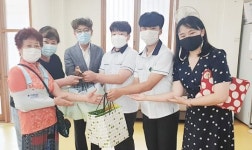 나주시 성북동, 금성중학교 학생들 기특한 선행 눈길