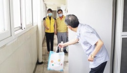 광주시 광산구 우산동 지사협, 장애인 가정에 삼계탕 나눔