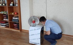 장흥군 대덕읍, 노인여가복지시설 방역소독 지원