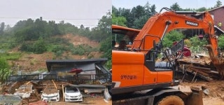 [2보] 가평 펜션서 흙더미 매몰됐던 모녀·2살 손자 시신으로 발견