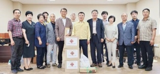 광주전남재향군인회 나종수 회장, 구례재향군인회에 위문품과 격려금 전달