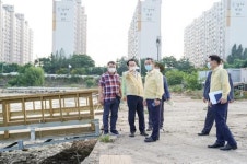 김종식 목포시장, 제8호 태풍 ‘바비’대비 영산호 현장점검 실시