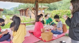 ‘이한영차문화원’ 자연에서 즐기는 다도 교육, 차 소풍 실시