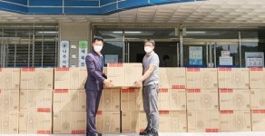 우정사업정보센터,나주시에 집중호우 피해 가구 물품지원