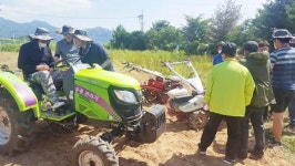 영암군 농기계임대사업소 영농철 주말 특별근무 실시