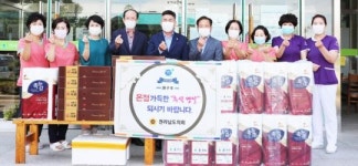 김성일 부의장, 추석 명절 앞두고 사회복지시설 위문