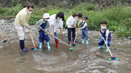 [포토]광주시 동구, 소태천 정화활동 펼쳐