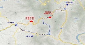 전북 장수 식천리 위임국도 13호선 임시도로 개통