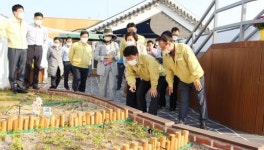 나주시, 농업기술센터 옥상에 텃밭정원 개장