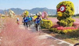 함평군사이클동호회, 함평천지길 활성화를 위한 ‘사이클 홍보’