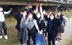 살레시오여중, 광주천 탐방 및 환경정화 활동