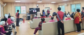 전남 장흥소방서 “노인복지시설 비대면 원격화상 소방안전교육” 실시