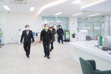 조광한 남양주시장, 퇴계원읍 종합행정타운 신청사 점검