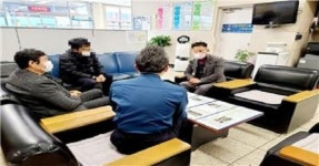 익산署 신동지구대, 연말 민·경 합동 비대면 공동체 치안 논의