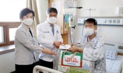 전남대병원, 장애인 가정 13곳에 ‘사랑의 이불’ 전달