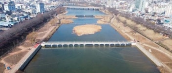 순천시, 동천 팔마대교와 풍덕교 사이 풍덕 스윙교 개통