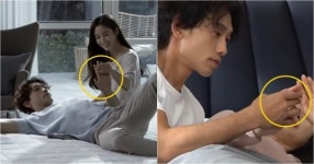 손 크기 차이 미쳤다…현재 난리 난 비♥김태희 부부 영상