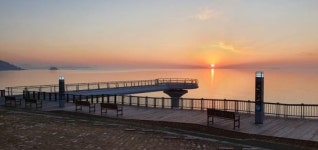 김준성 영광군수, 노을광장 조성사업 마무리 점검