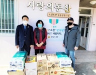 강문성 전남도의원, 설날 맞아 지역 요양시설 방문