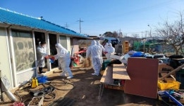 신속한 민관 울력, 고창 대산면 쓰레기더미 위기가정 구했다