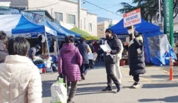 화순군, 전통시장에서 코로나19 방역수칙 실천 캠페인