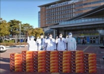 과기정통부, 코로나19 극복에 최선 다하는 원자력의학원에 사과 100세트 선물
