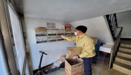 남원시 인월면 全주민들에게 마스크 배부