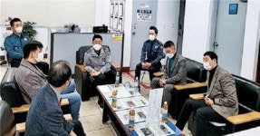 익산경찰서장, 신동지구대 등 협력단체장과 방역치안 토크콘서트 열어