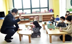 [포토뉴스] 김석준 교육감,  동구·영도구 초등학교 신학기 준비상황 점검