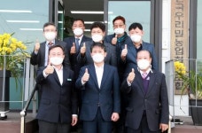 [포토]조인철 광주시 문화경제부시장, 한국우리밀농업협동조합 방문