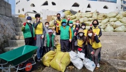 여수시 한려동 새마을지도자협의회, 새봄맞이 바닷가 청결활동 추진