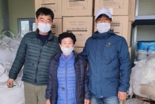 신안군 안좌면 향우 김영준 씨, 코로나19 예방마스크 기증