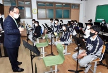 [포토뉴스] 김석준 교육감 강서구 지역 학교 신학기 운영상황 점검