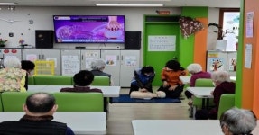 익산소방서, 노인복지센터 소방안전교육