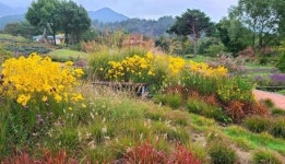 지리산허브밸리 도시농업 공모선정 수직정원 조성