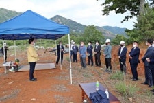 전남 장흥군 안양면 로하스타운 39세대 조성공사 공사 재개 안전기원제