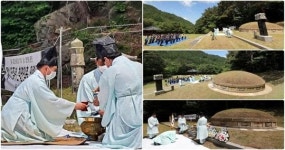 무주군, 칠연의총 150여명 전사 넋 위로 합동위령제